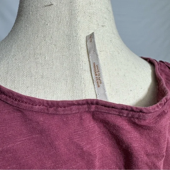 Free People • Tuck Me In Embellished Tank Top Raspberry S ASO Elena Gilbert - Picture 5 of 8